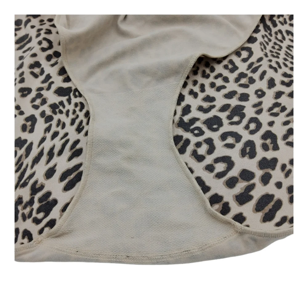 Ambrielle High Leg Brief Panty Women's Plus Size XXL/9 Animal Print - Picture 5 of 5